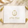 כיסוי חלה פשתן בעיצוב אישי