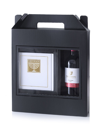 מארז יין סדר הדלקת נרות חנוכה
