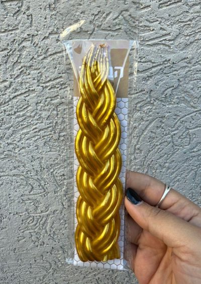 נר הבדלה זהב