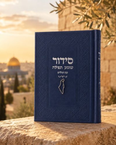 סידור צ'ארמס ארץ ישראל - כחול כסף