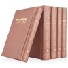 סט מחזורים מעוצב כותל בצבע ורוד עתיק